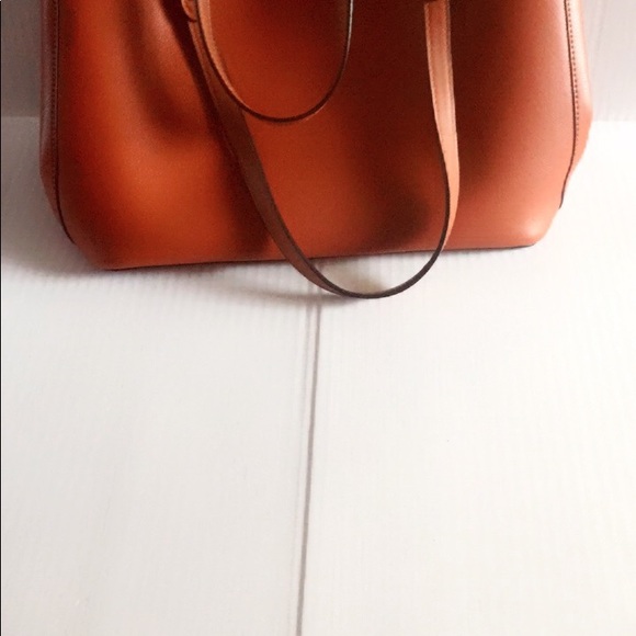 Cognac shoulder bag - Picture 6 of 7